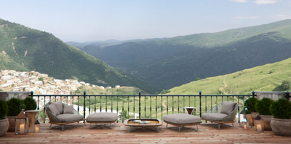 Дом с видом на горы