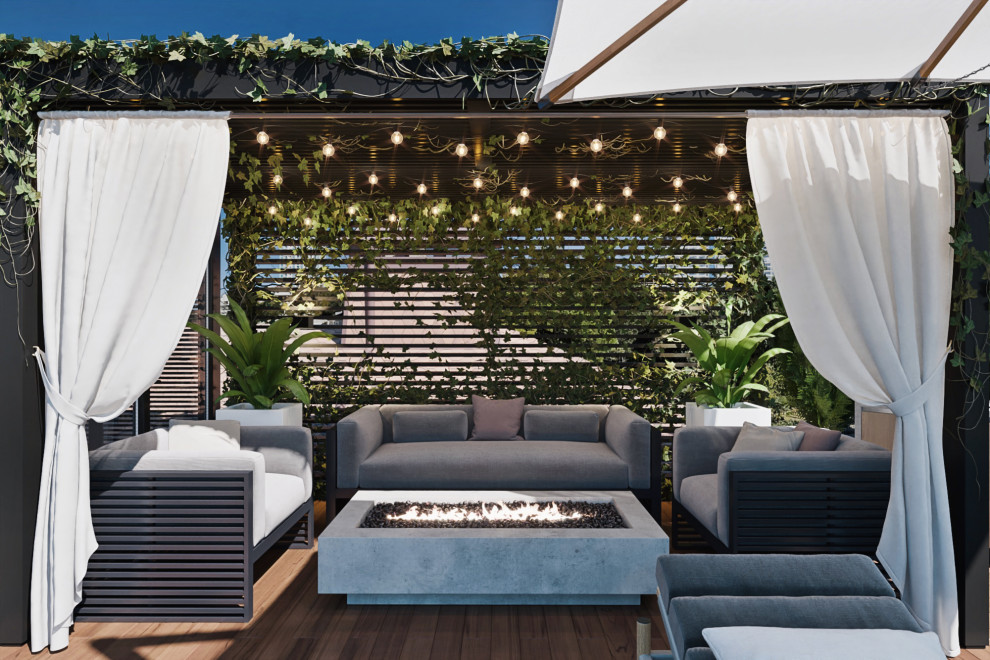 Терраса пентхауса в г. Сочи