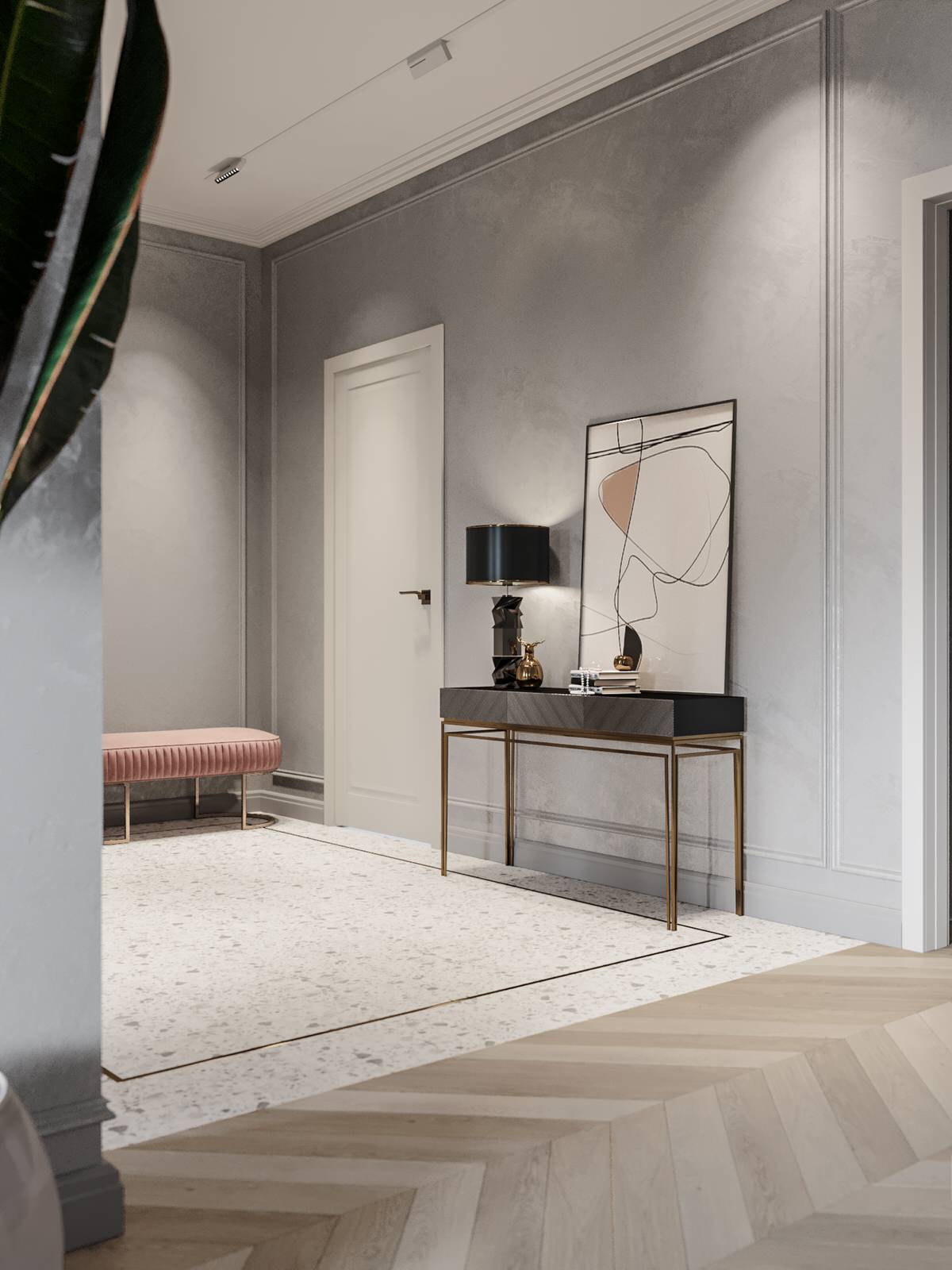 Прихожая в загородном доме