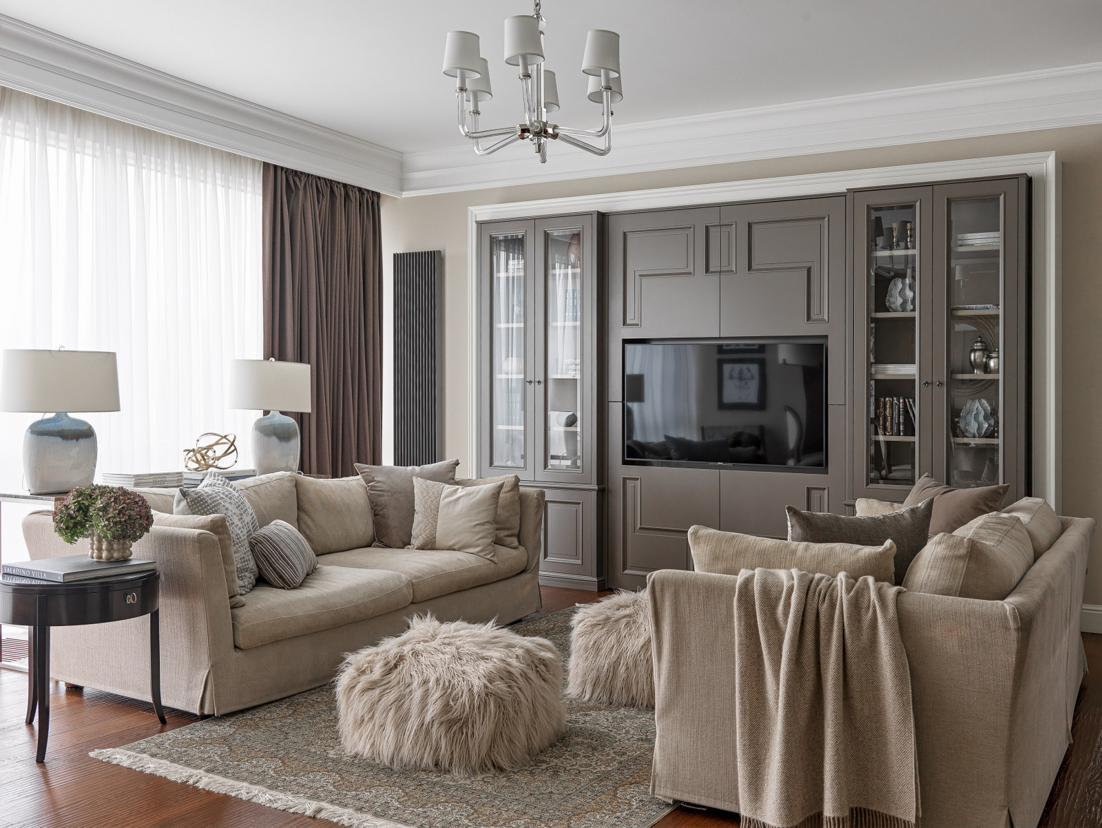 Квартира в светлых тонах