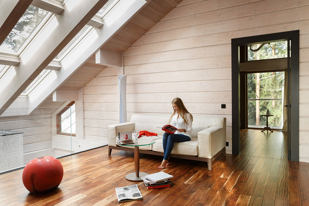 Загородный дом в Рощино. Фотографии.