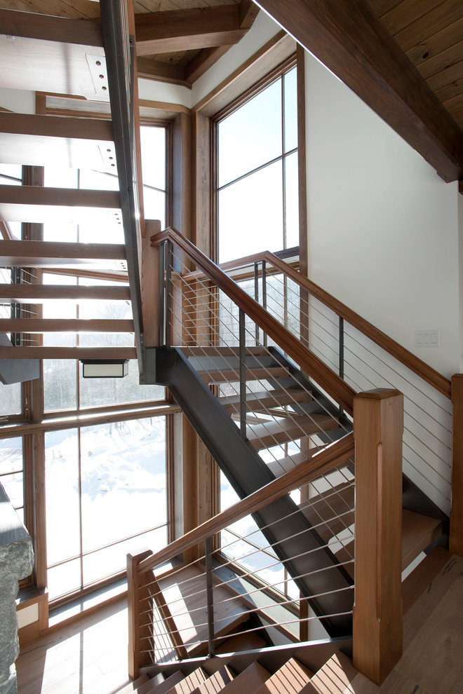 Modern staircase in Other.