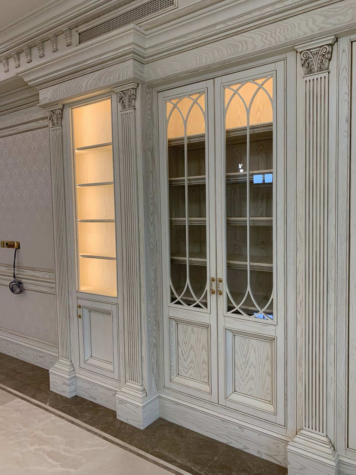 Деревянный интерьер квартиры