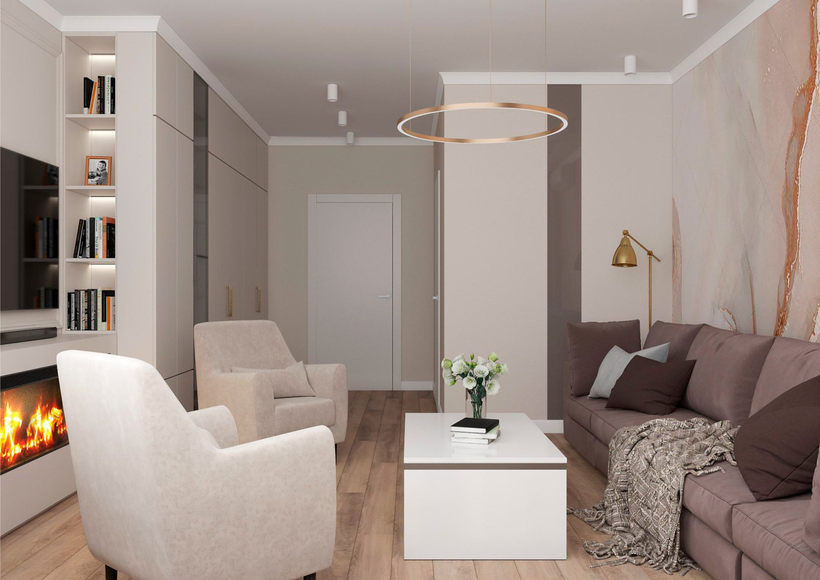 Проект квартиры ул. Левобережная, Москва