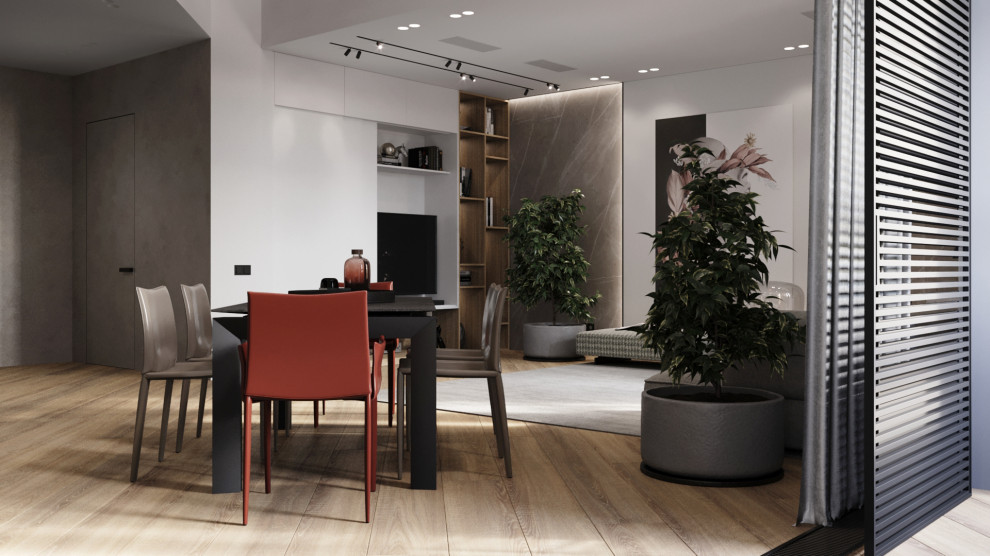 Дизайн-проект квартиры в ЖК Раменки