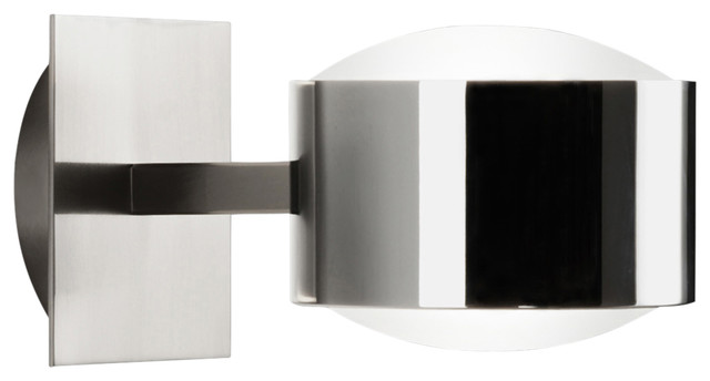 City Metal Wall Light, Chrome