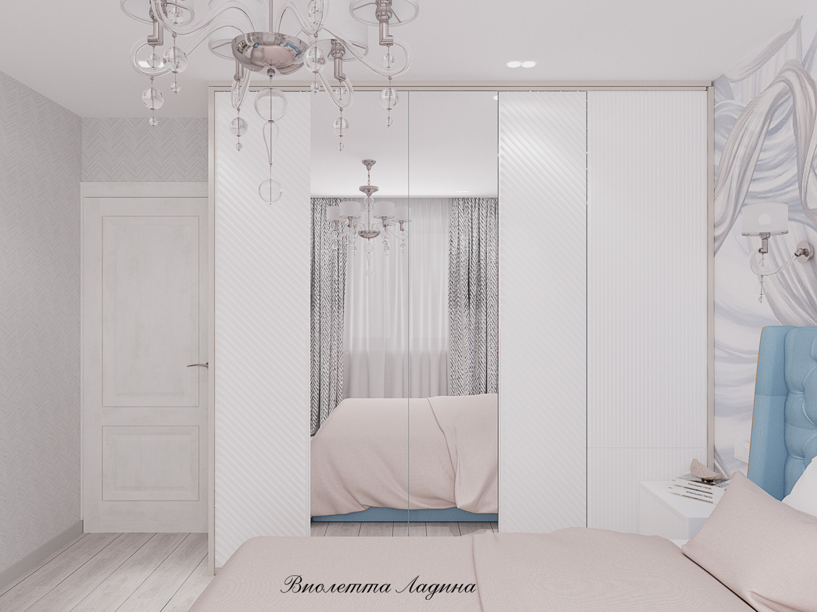 Квартира  в светлых тонах.. Двушка.