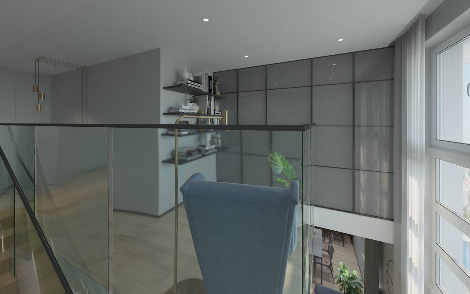 Двухуровневая квартира в ЖК Новые горизонты на Пушкина