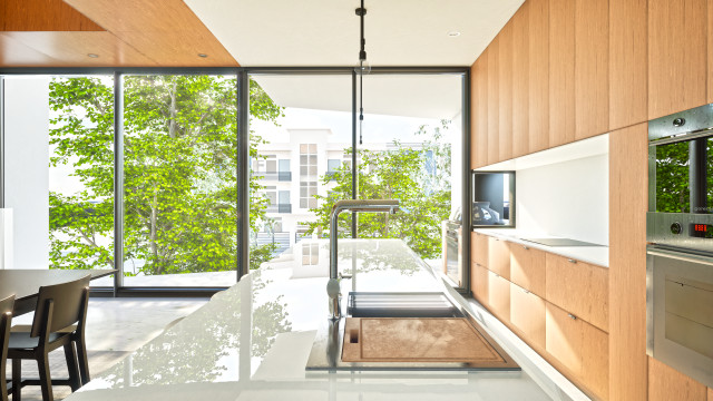 Modern Kitchen Design in 3D modern-living-room