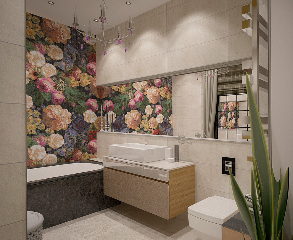 Цветочная ванная