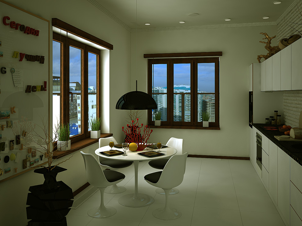 Минимализм в ЖК Бригантина г. Краснодар