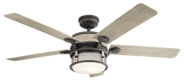 Kichler 310170 Ahrendale 60 Indoor Outdoor Ceiling Fan With