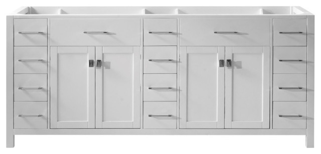 In Stock Caroline Parkway Vanity Transitional Bathroom Vanities And Sink Consoles By Virtu Usa Houzz