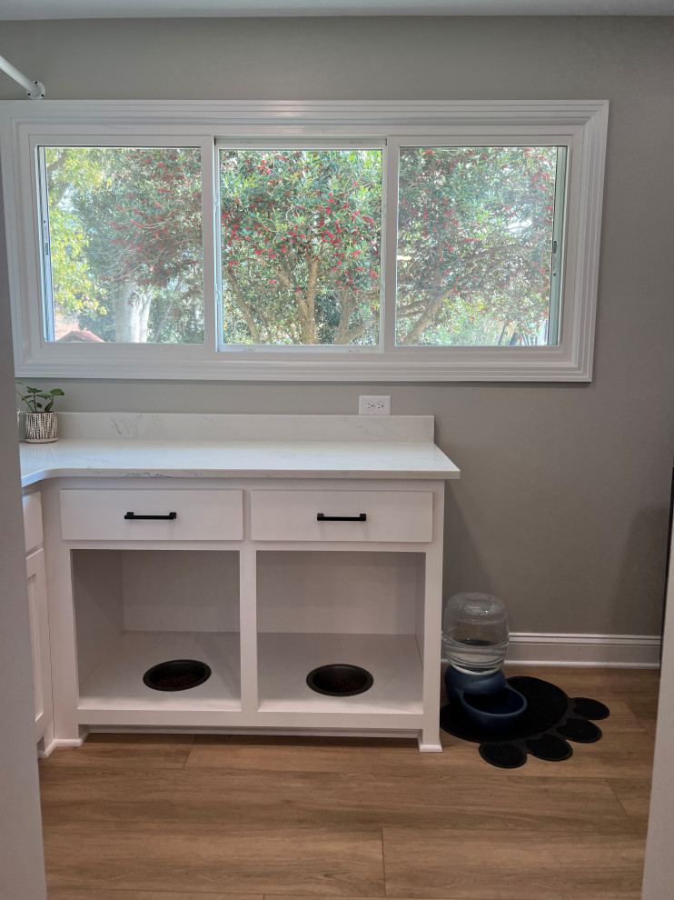 Sage Kitchen and Laundry Room