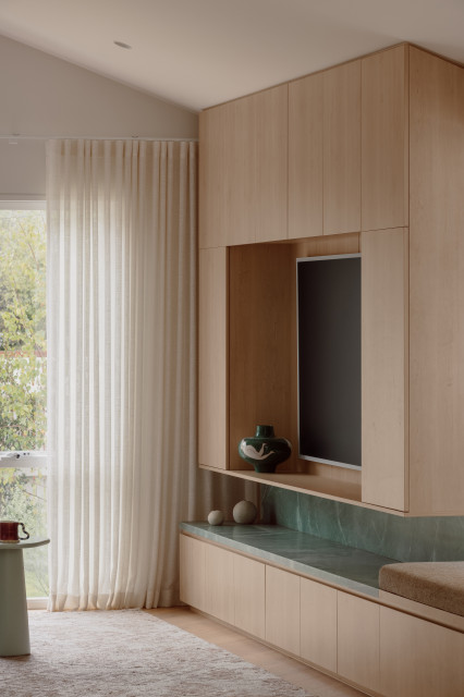 Hampton contemporary-vardagsrum