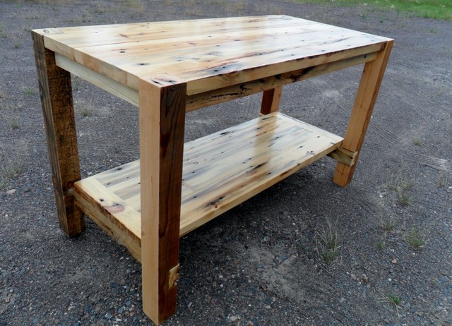 Reclaimed Wood Island