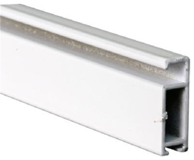 SlideCo Pl15976 Extruded Aluminum Screen Frame, 7/8"X5/16", White