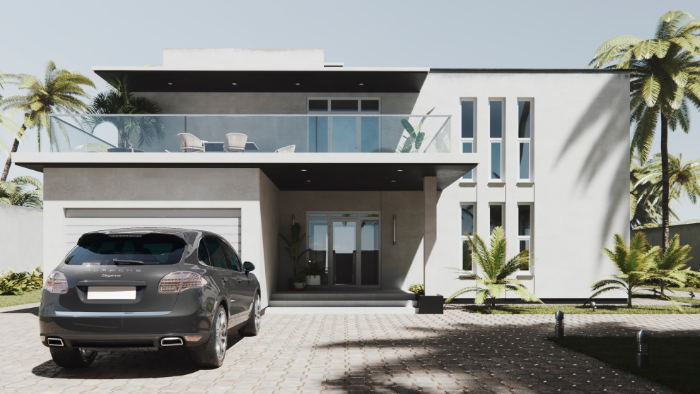 Загородный жилой дом-резиденция площадью 440 м.кв.