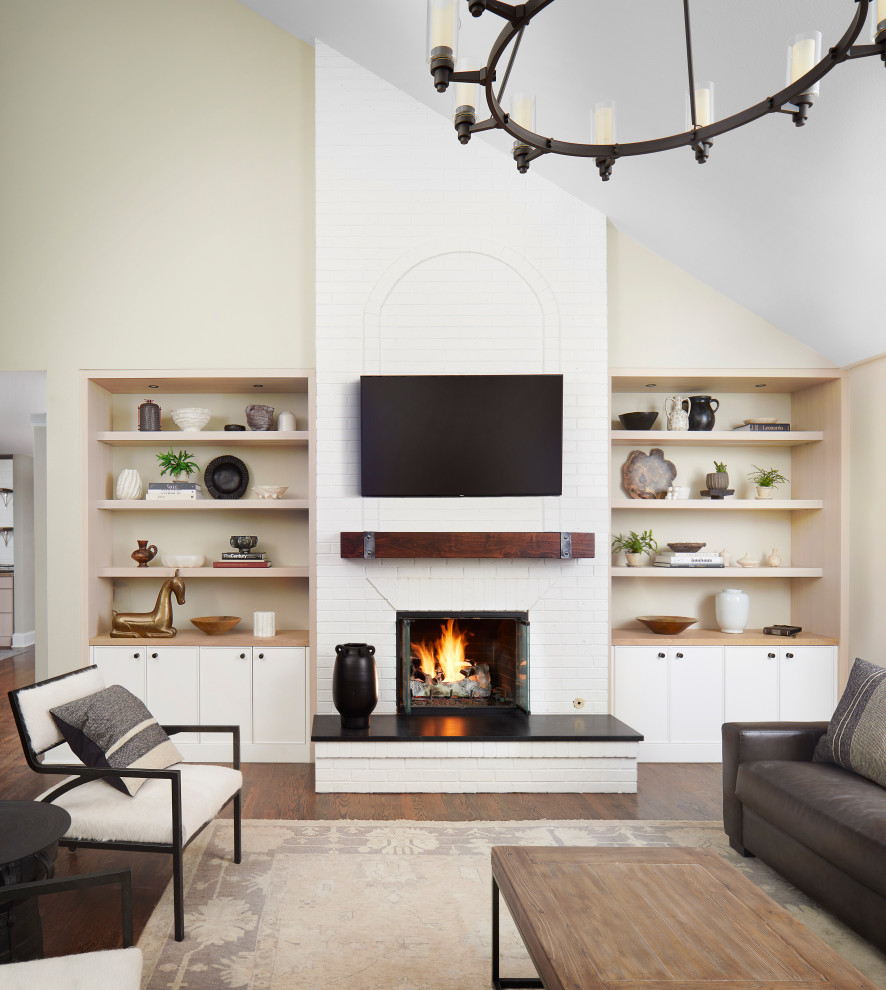 New Classic Transitional Family Room Denver by Sanctuary