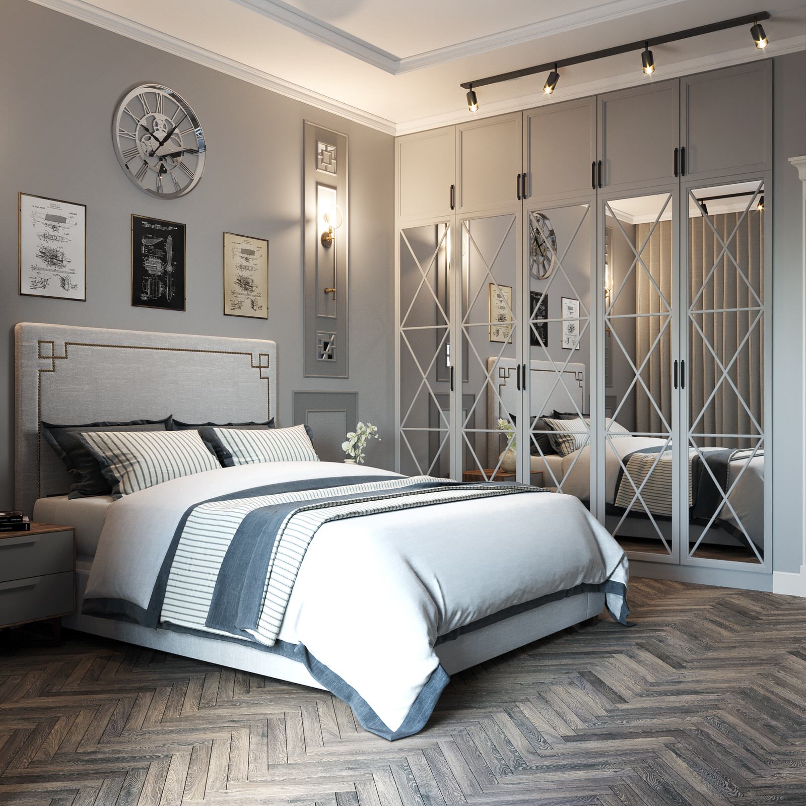 Трёхкомнатная квартира