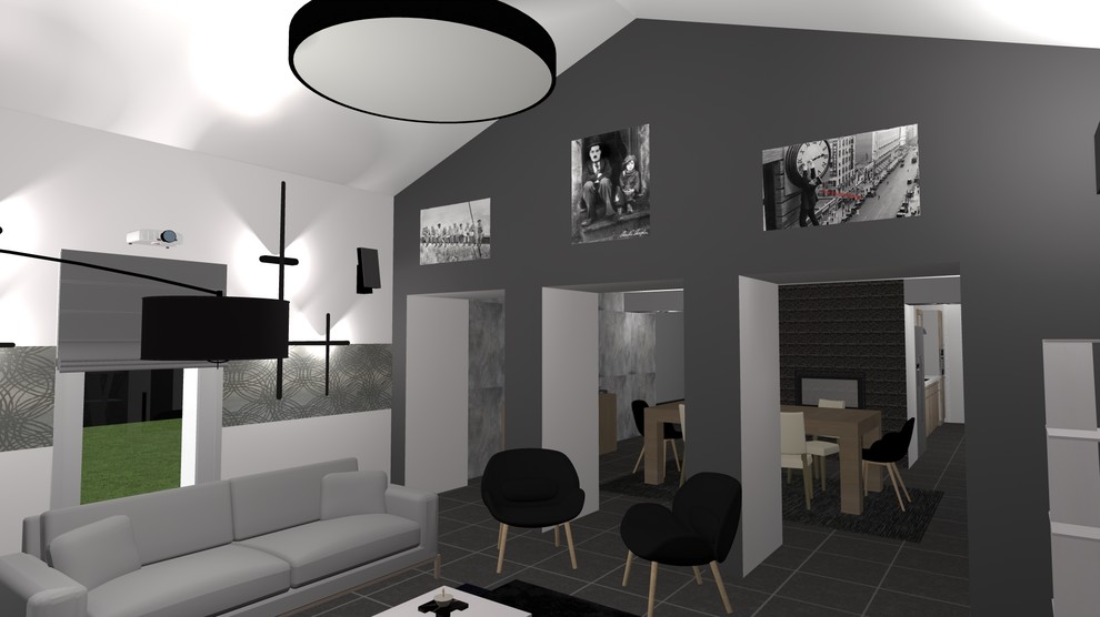 Agencement déco RDC maison de village