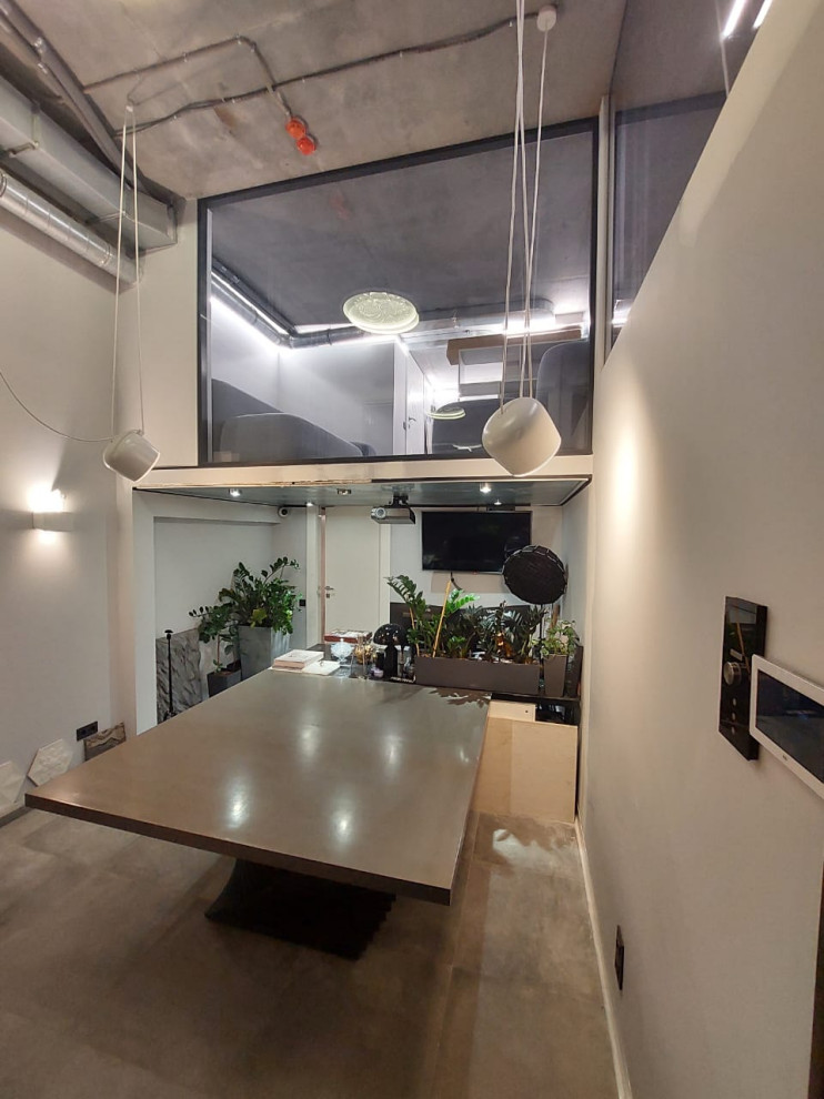 Стеклянная перегородка для офиса