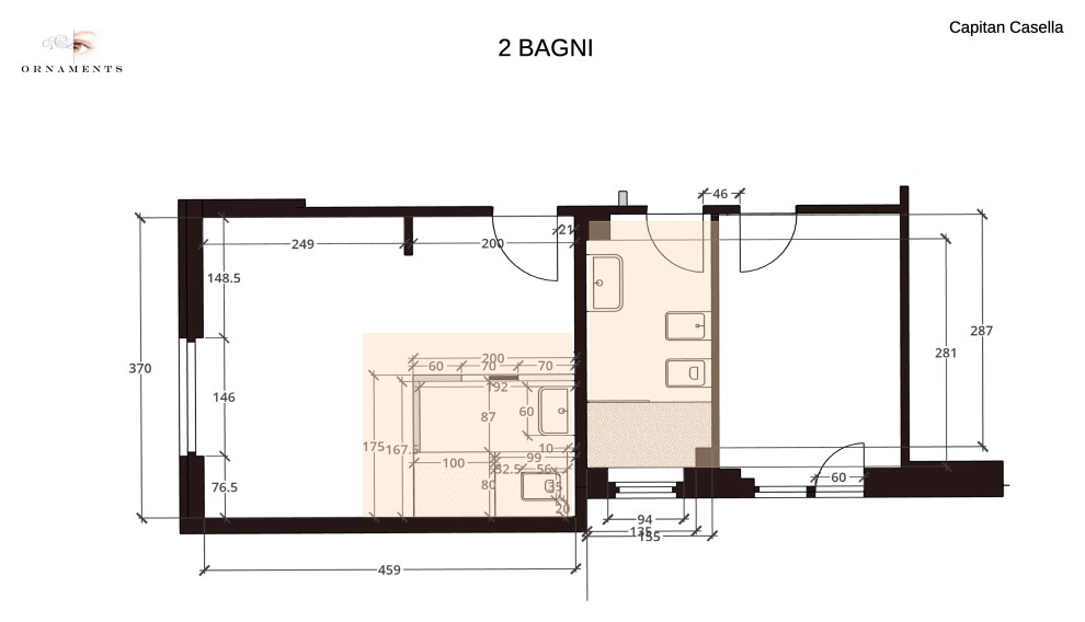 Casa Capitan-70 mq. di luminosità al mare