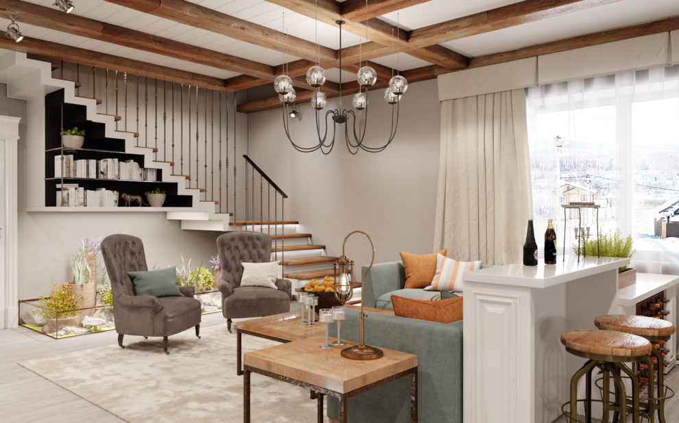 Частный дом в г. Сызрань. Гостиная