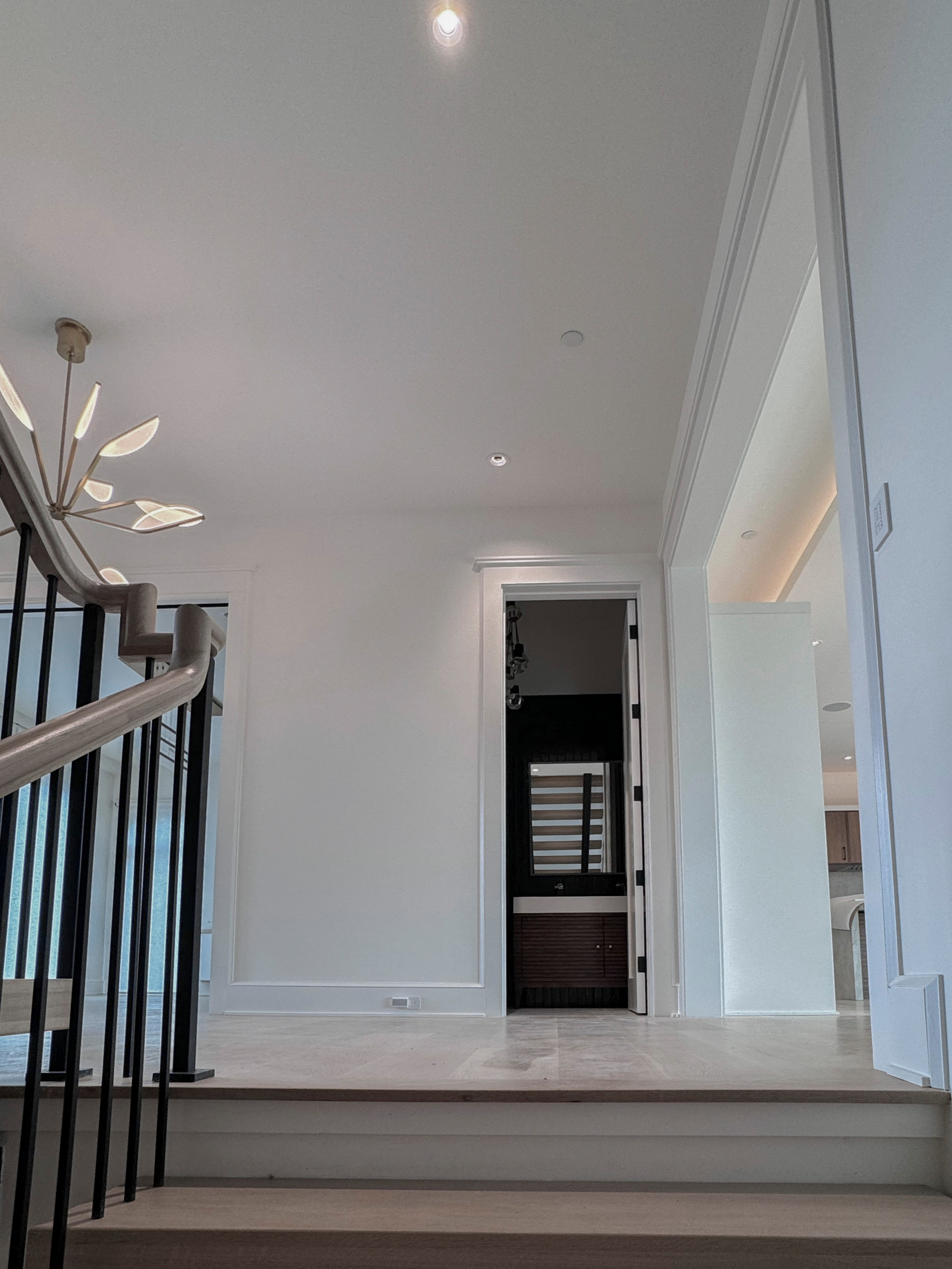 122_Modern Steel & Wood Floating Staircase, Arlington VA 22207