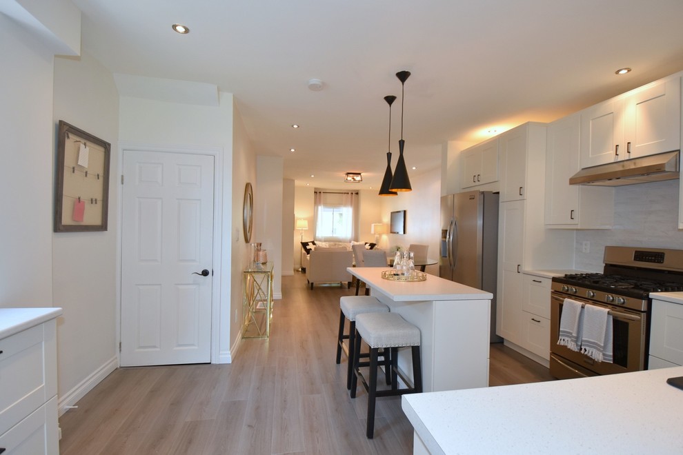 Kitchen - transitional kitchen idea in Toronto