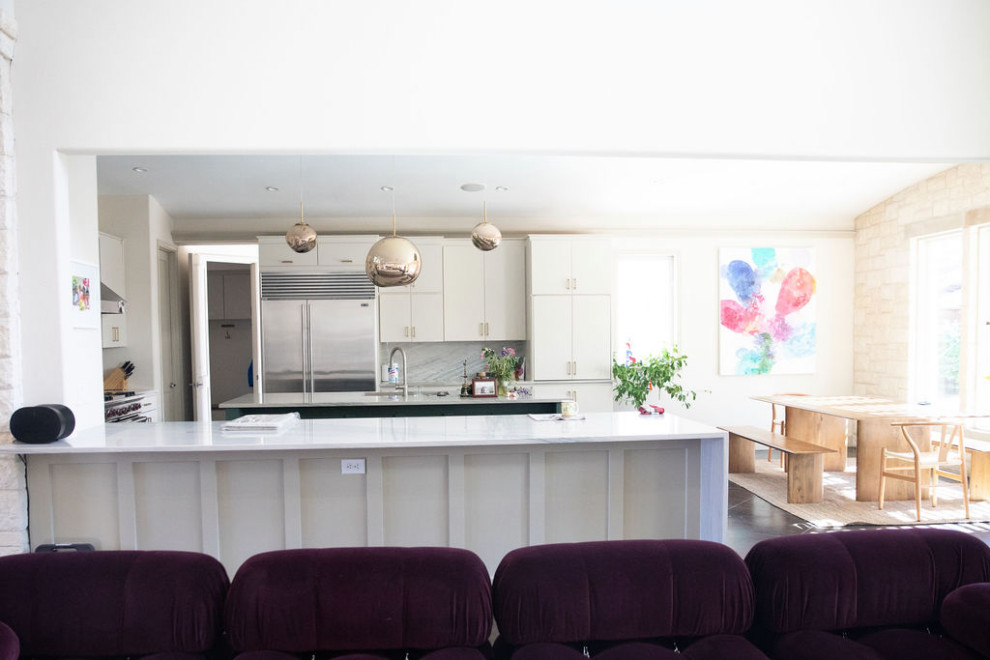 Entry, Living, Kitchen, Laundry + Bathrooms