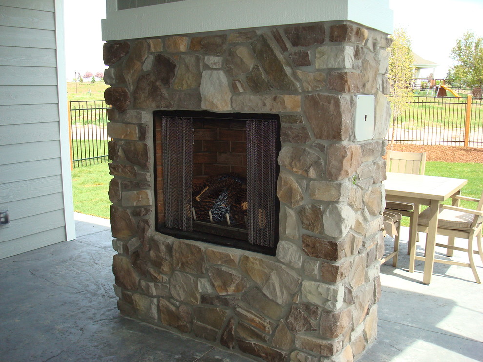 Photo of a contemporary house exterior in Boise.