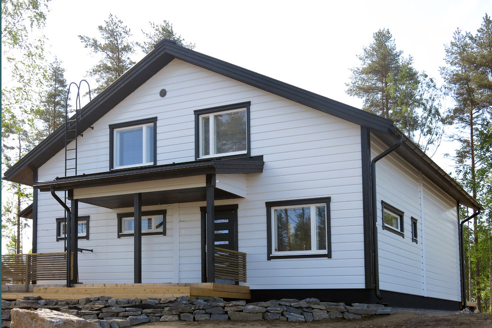 Экстерьер. Покрашенные объекты