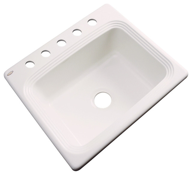 Vancouver 5 Hole Kitchen Sink Contemporary Kitchen Sinks By
