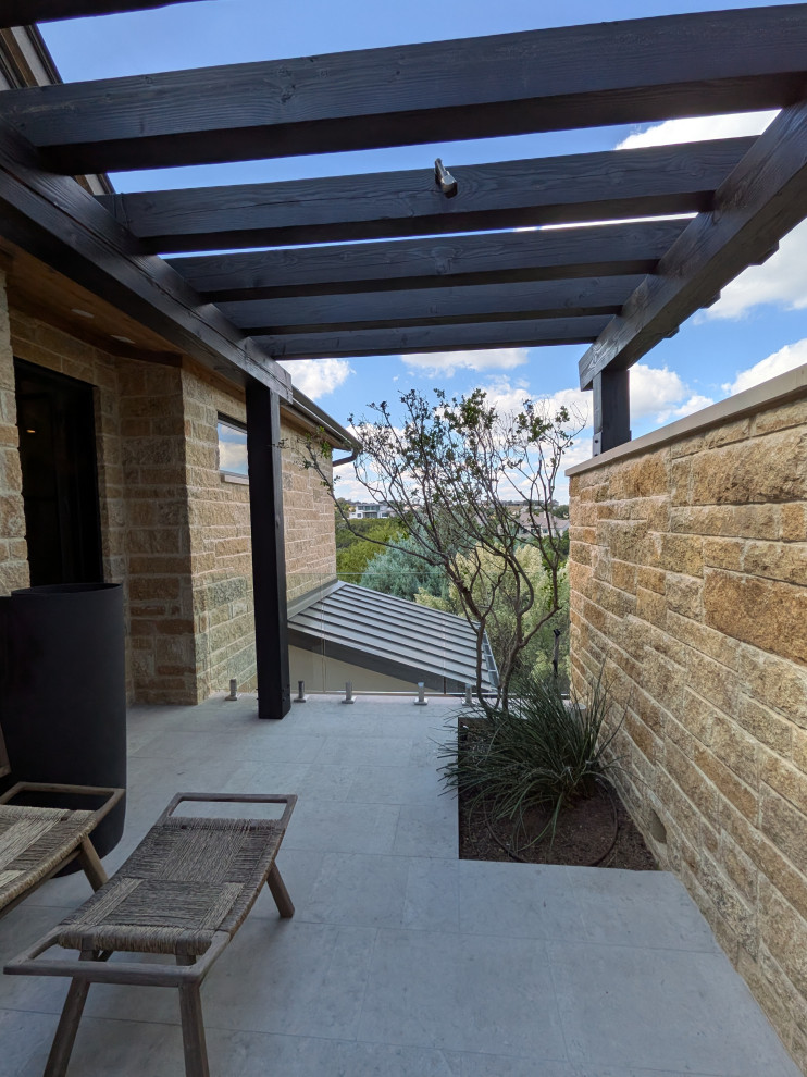 Trellis Addition and Bathroom Remodel in Barton Creek Amarra, Austin, Texas