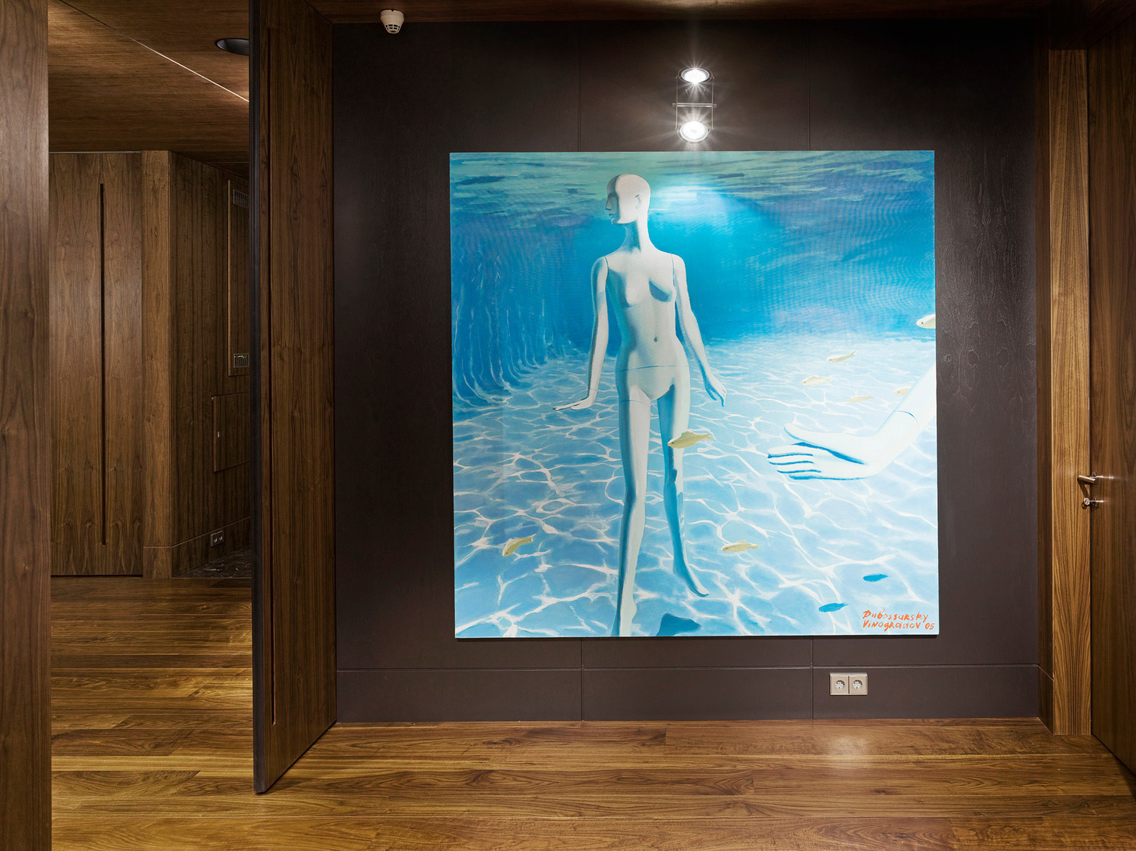 Квартира коллекционера в Crystal House