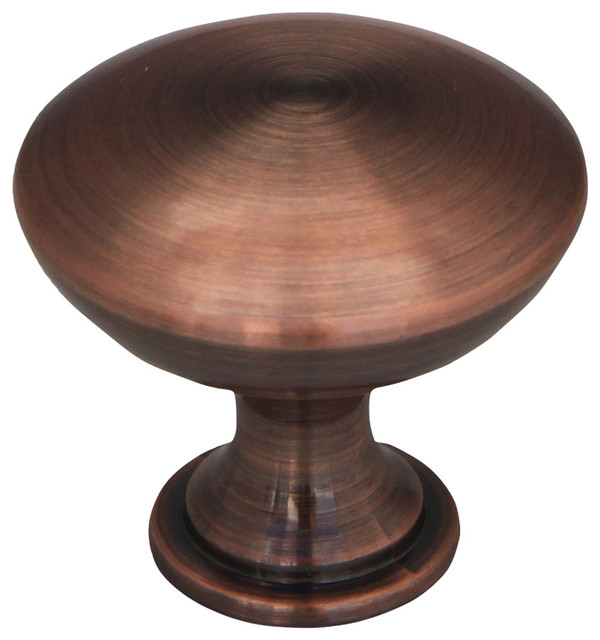 10 Pack Door knobs in Antique Bronze Transitional Doorknobs by