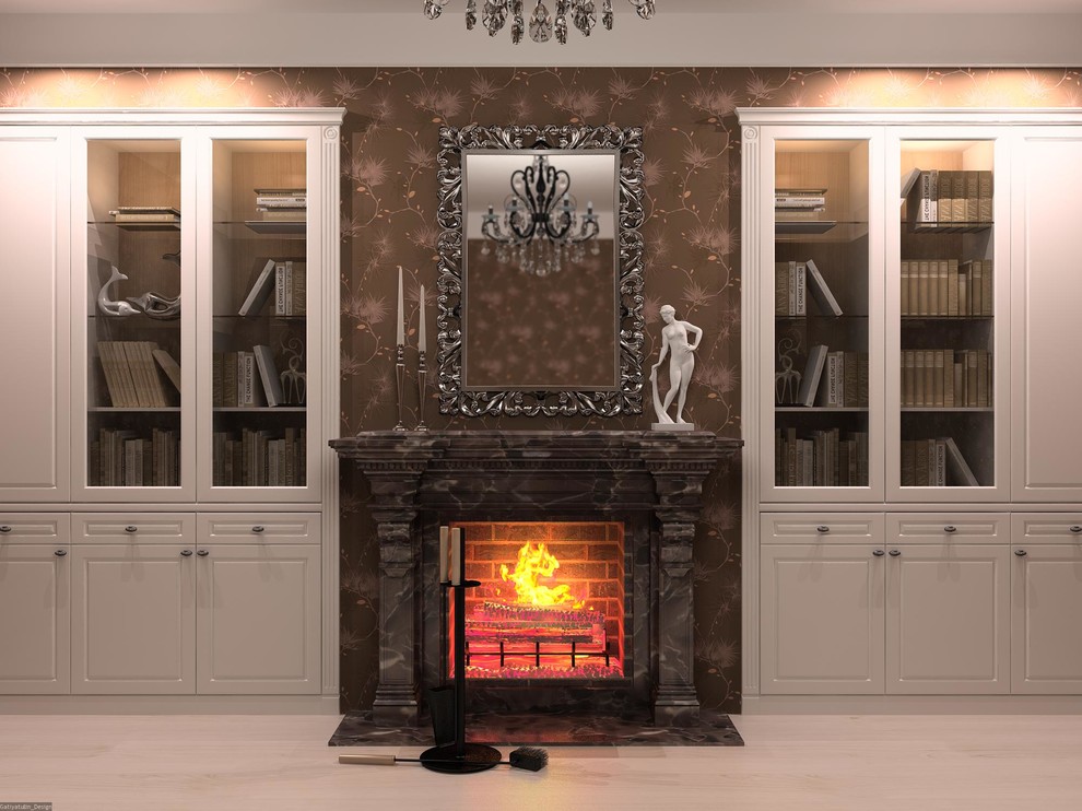 Библиотека Серия Классика BSK-001 на заказ Деметра Вудмарк