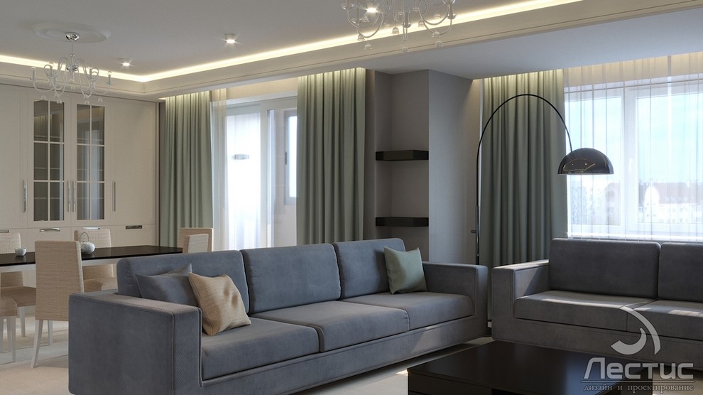 Неоклассика в масштабах квартиры