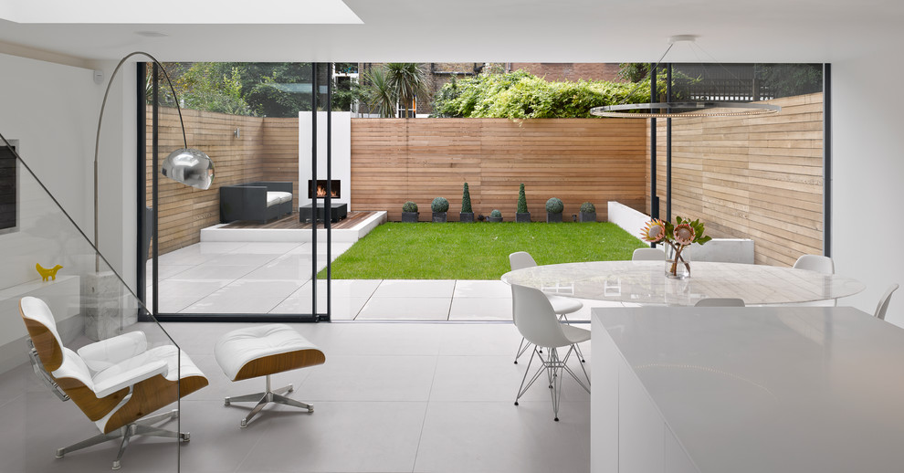 Contemporary home design in London.