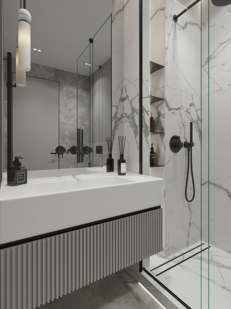 Стильная 3-х комнатная квартира в ЖК Прованс. Проект