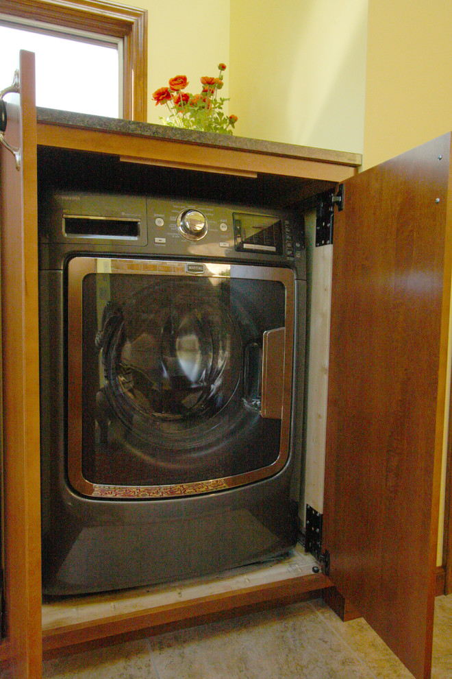 Traditional laundry room in Other.