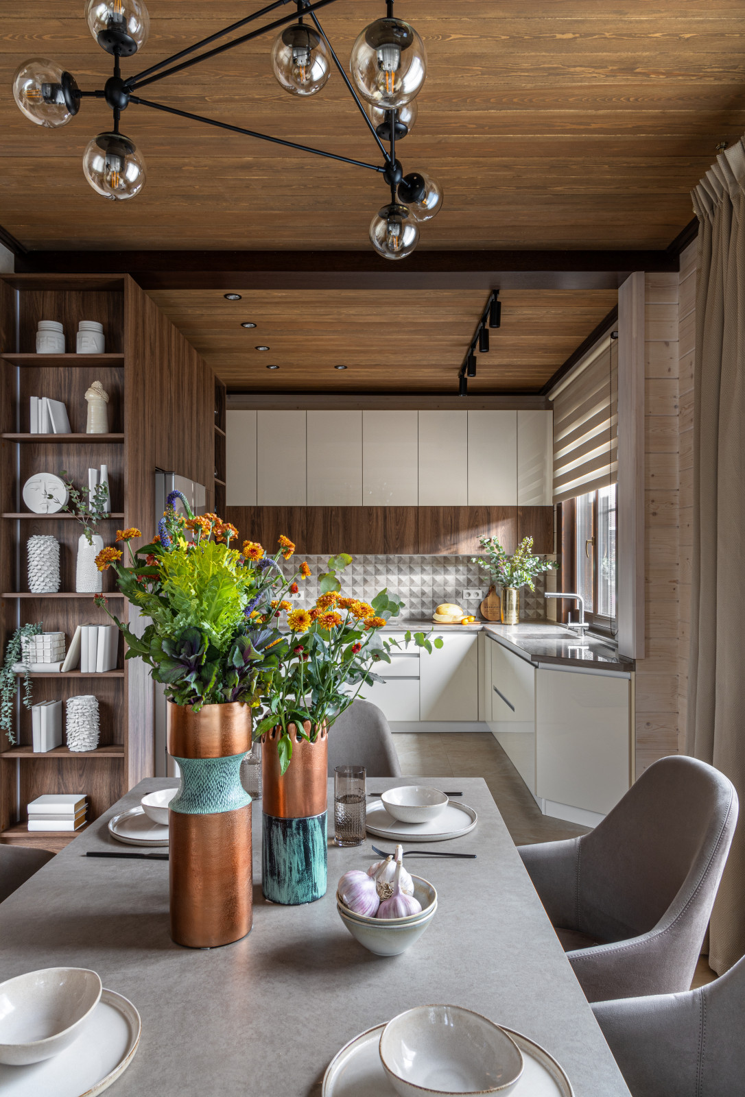 Стилизация загородного дома в Лапино