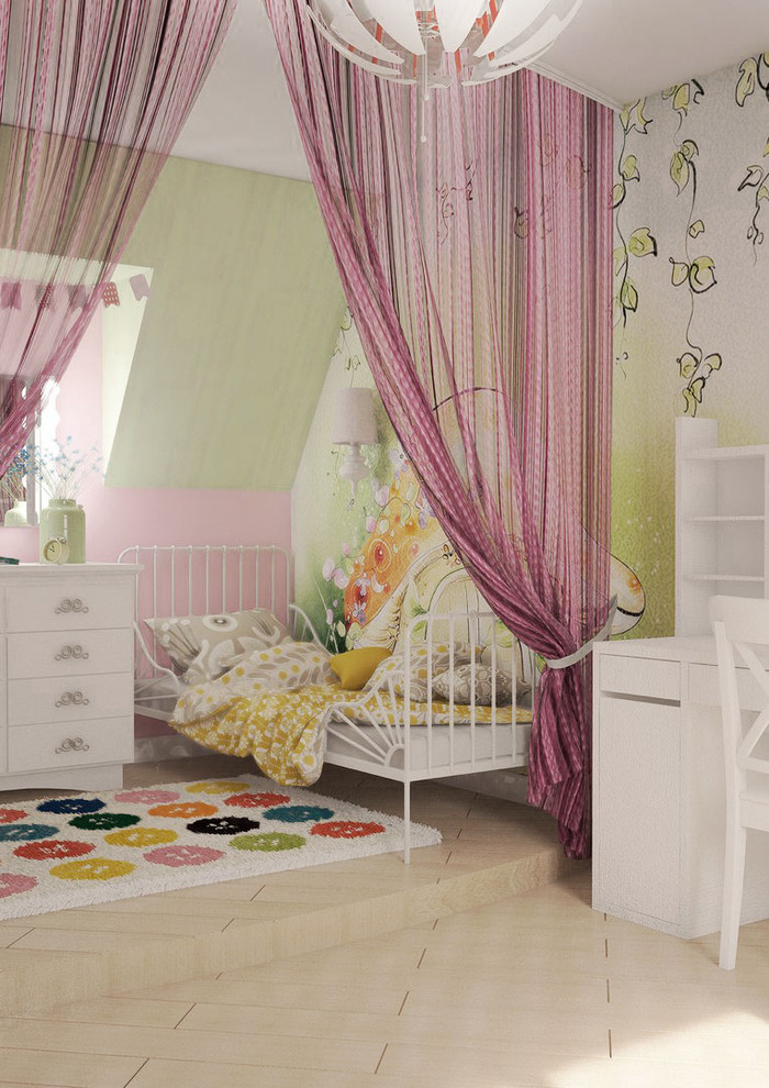 Дизайн-проект трехкомнатной квартиры. Детская