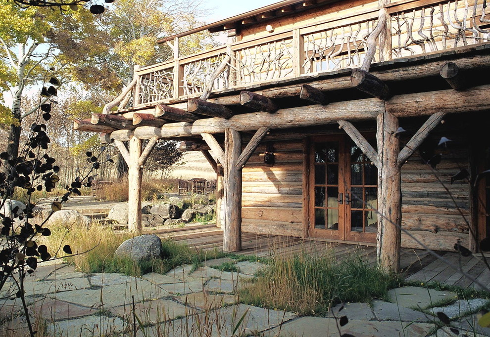 Deck - rustic deck idea