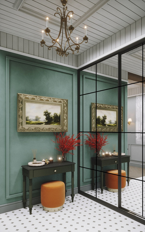 Усадьба в Павловске. Проект интерьера загородного дома.