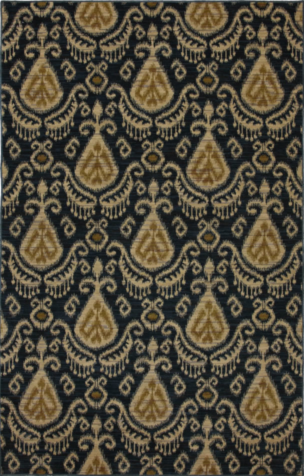 Karastan Crossroads 38260-15116 (Nanai Indigo) 8' x 10' Rug