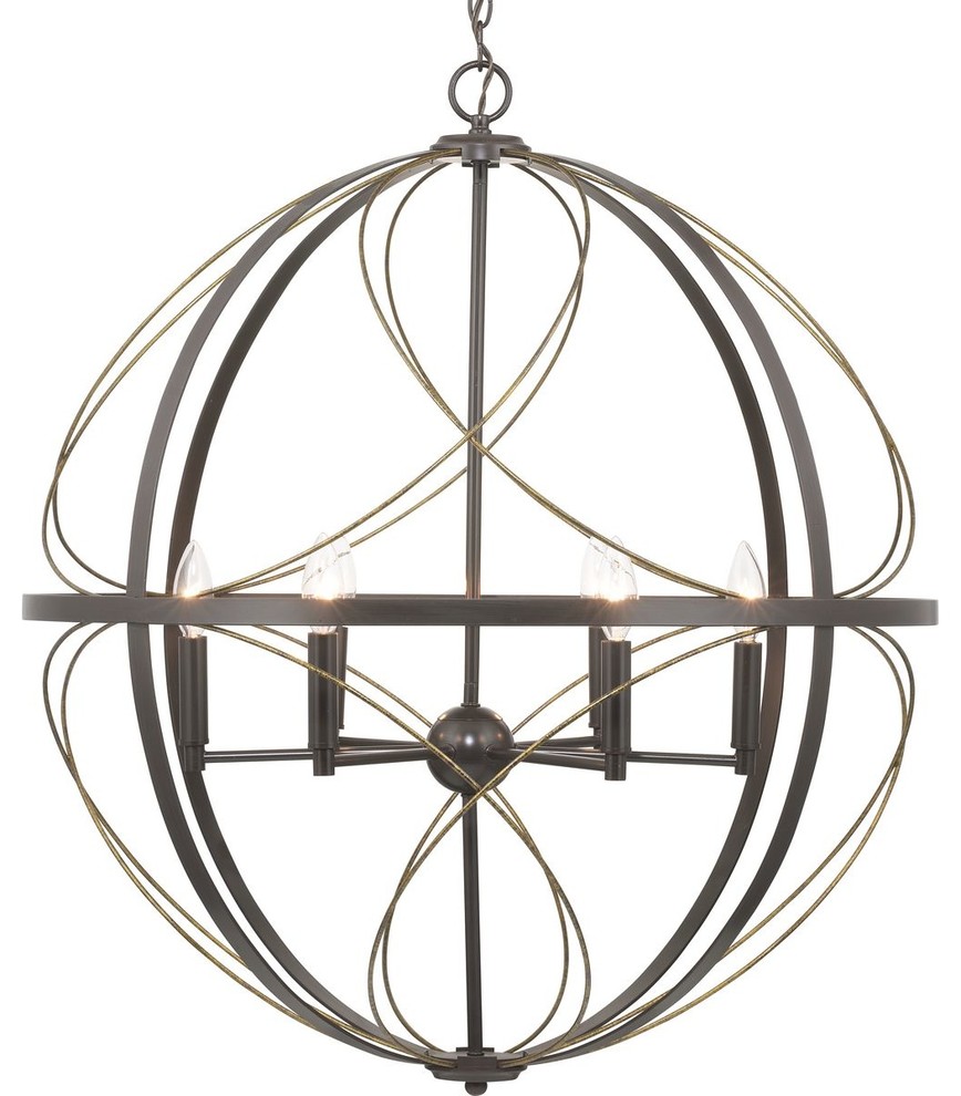 Brandywine Collection 6Light Pendant Transitional Pendant Lighting
