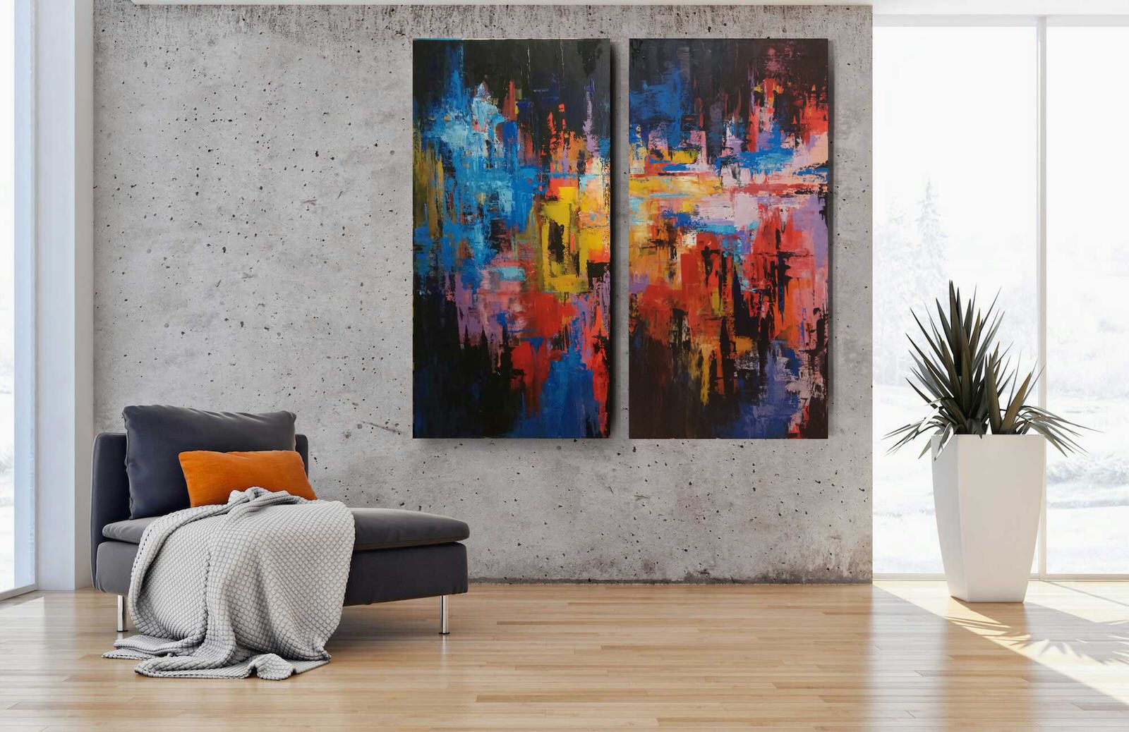 Лаунж зона. Абстракция