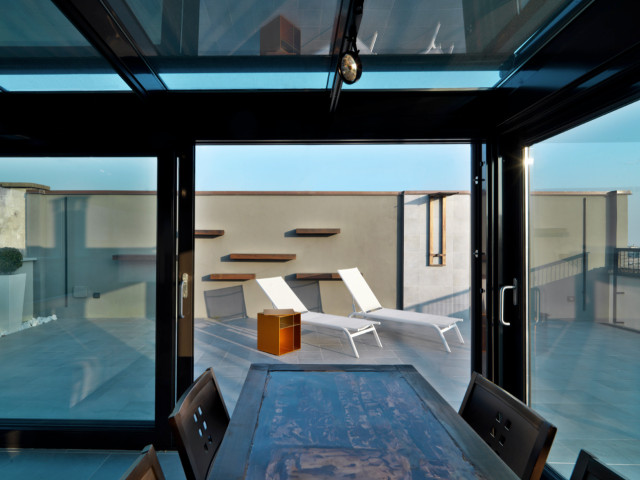 Attico Milano centro contemporary-deck